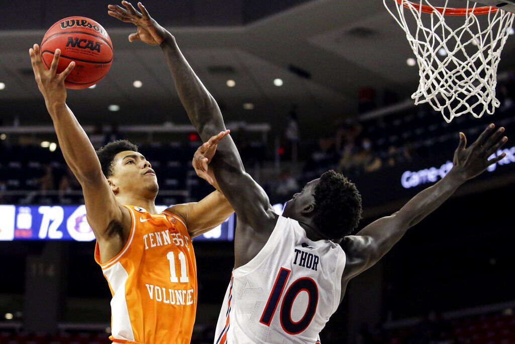 30. Utah: Jaden Springer, G, 6-4, 215, Tennessee